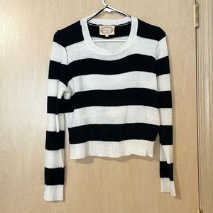 🔥 SALE Forever 21 Striped Purl Knit Sweater Size M